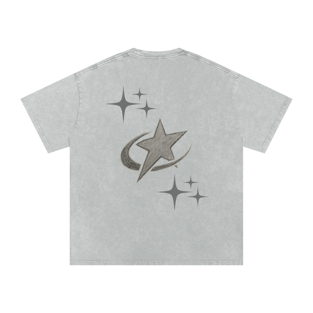 Acid Wash BORN TO RYSE T-Shirt