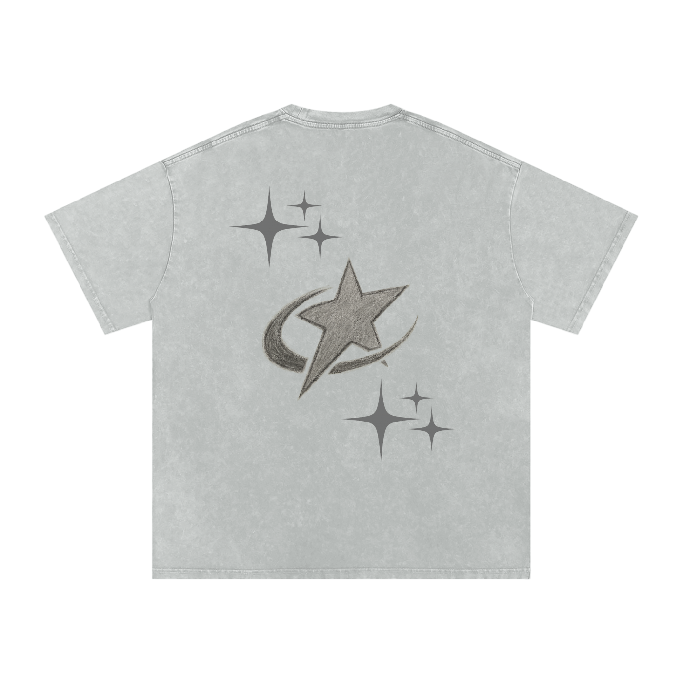 Acid Wash BORN TO RYSE T-Shirt