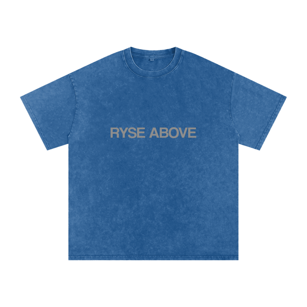 Acid Wash RYSE ABOVE T-Shirt