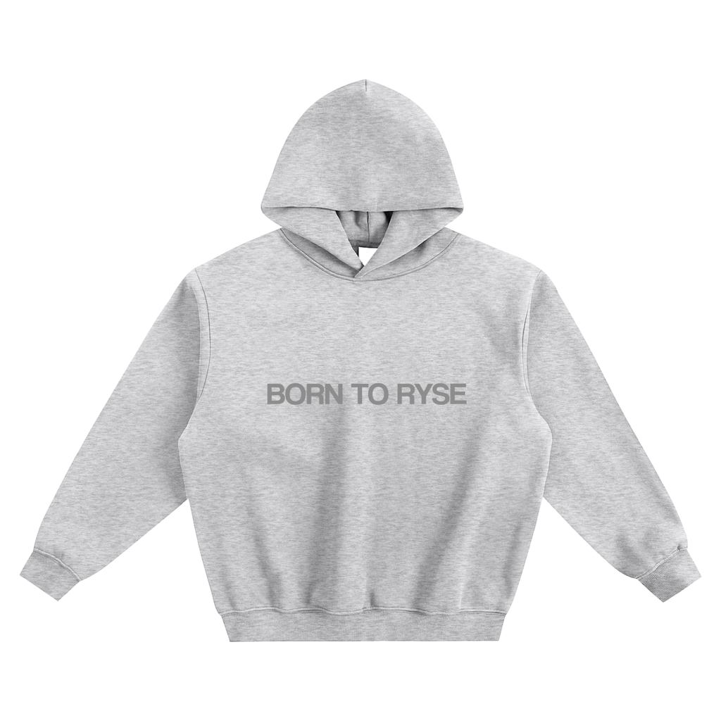 BORN TO RYSE Fleeced Boxy Hoodie