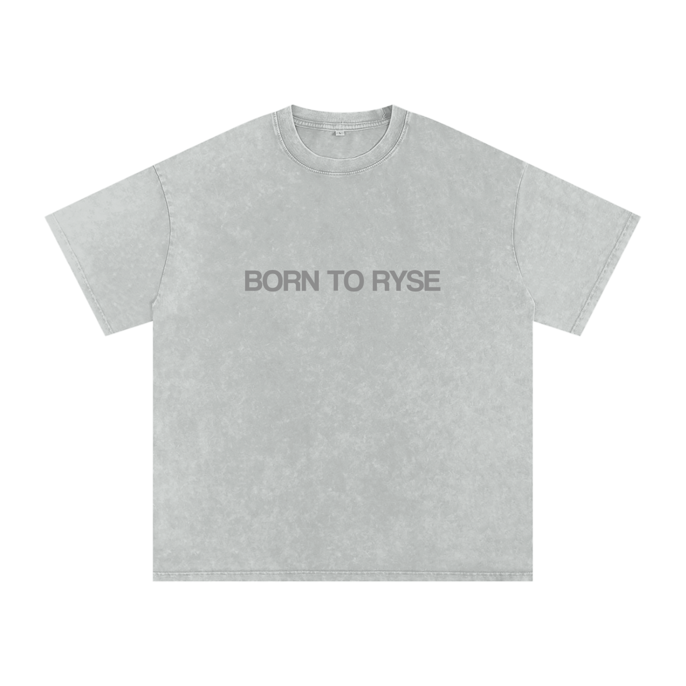 Acid Wash BORN TO RYSE T-Shirt