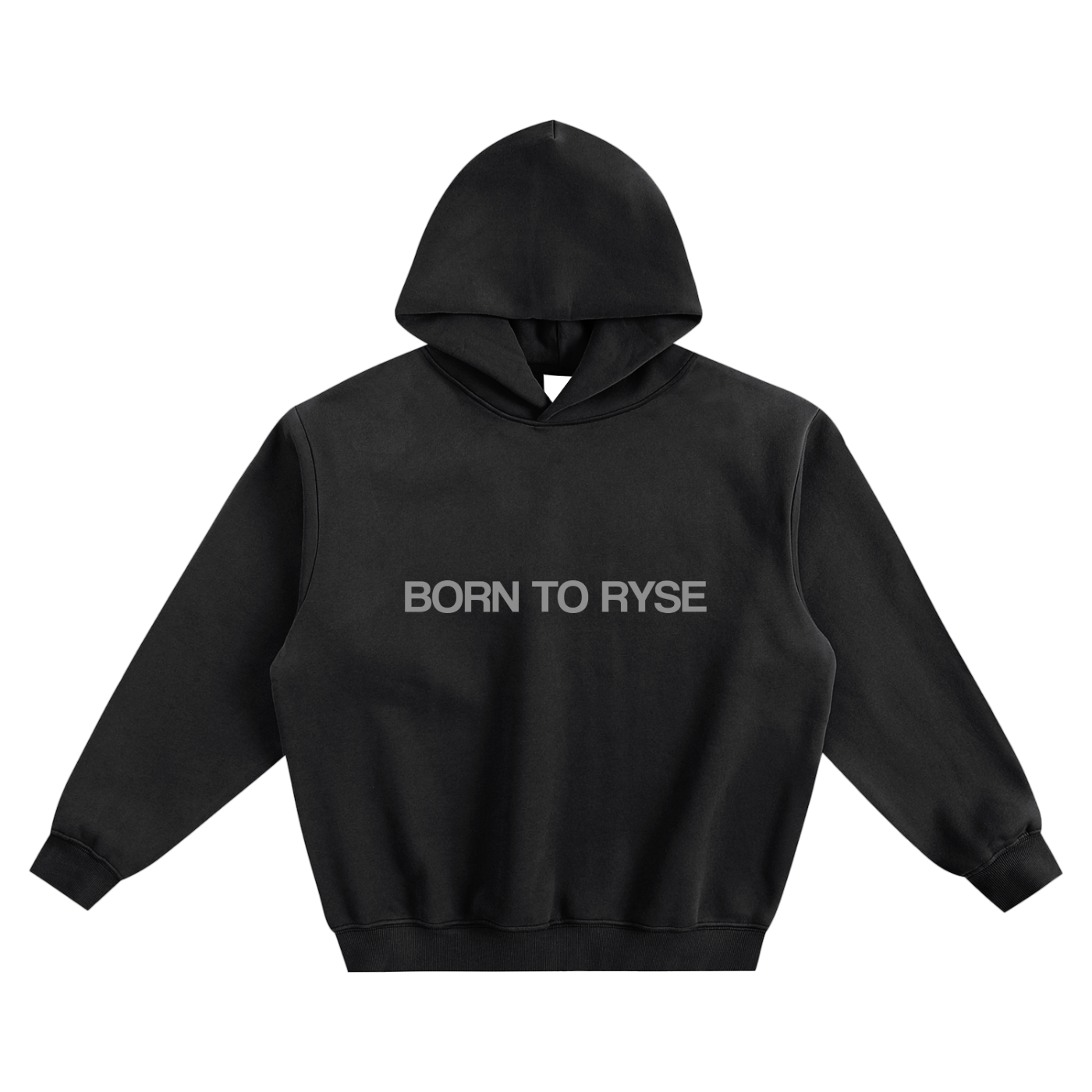 BORN TO RYSE Fleeced Boxy Hoodie