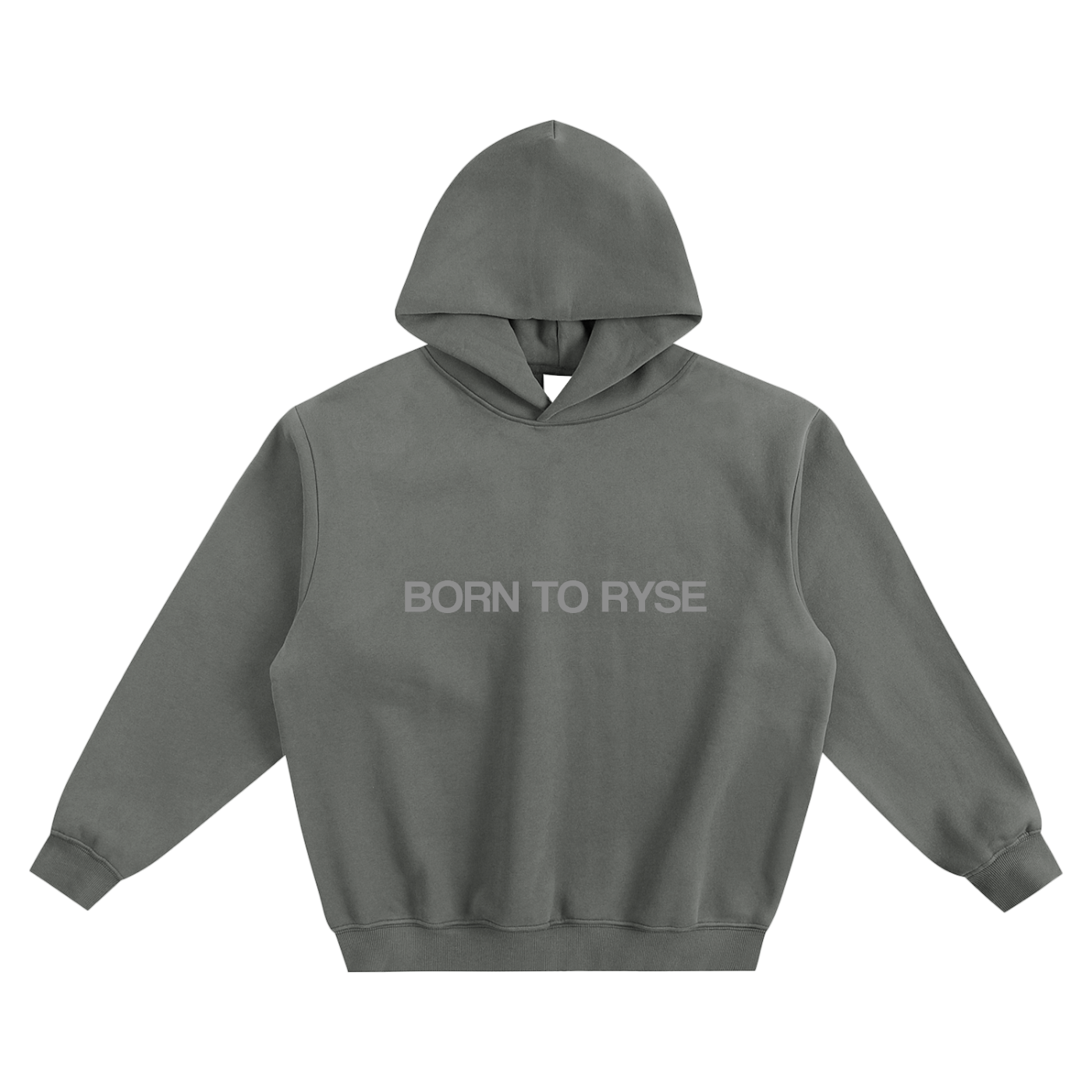 BORN TO RYSE Fleeced Boxy Hoodie
