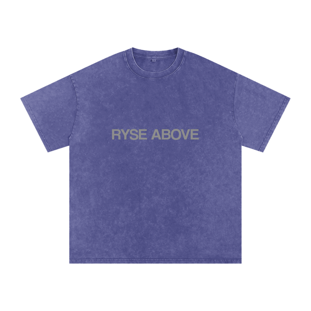 Acid Wash RYSE ABOVE T-Shirt